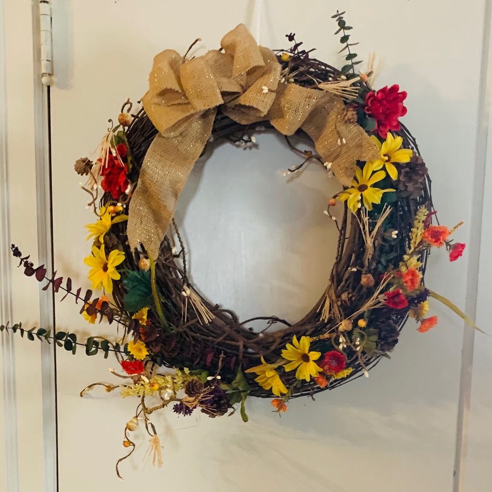 Fall Wreath - Picture 2 of 3